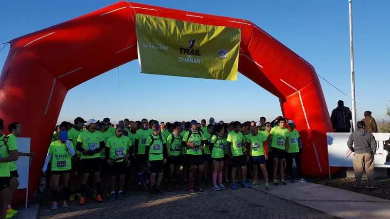 Largada del Trail del Chañar. Foto: Organización
